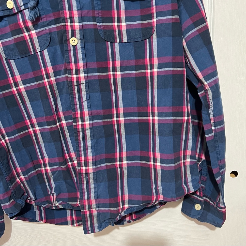 🖤 FREE 🖤 Aeropostale - Men’s Button Up Plaid Shirt - Picture 3 of 8
